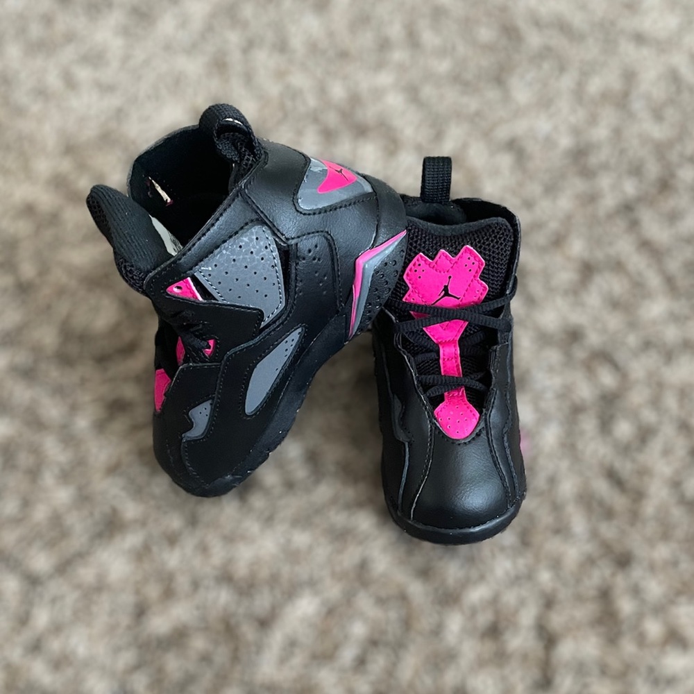 Black & Pink Jordan’s